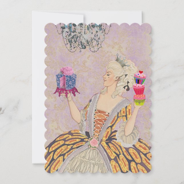 Deixe-os comer ~ convites / RSVP (Frente)