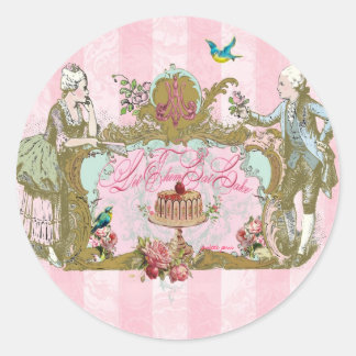 Deixe-os comer selos ou adesivos