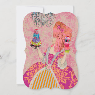 Deixe-os comerem bolos ~ convites / RSVP #12