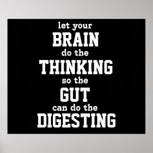 Deixe seu cérebro pensar o poster