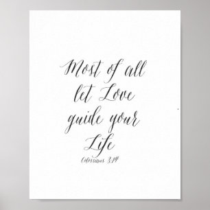Deixe sobretudo o guia do amor sua vida - poster