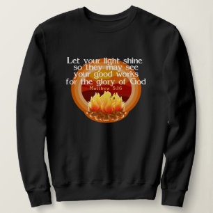 Deixe Sua Luz Brilhar Camisas Cristãs