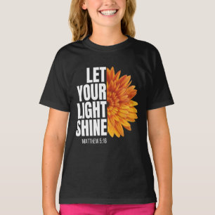 DEIXE SUA LUZ BRILHAR Camiseta