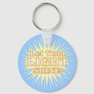 Deixe sua luz brilhar CHAVEIRO