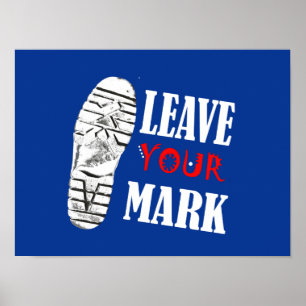 Deixe Sua Marca Poster Funky A3