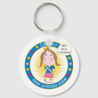 Deixe sua princesa interior brilhar Chaveiro
