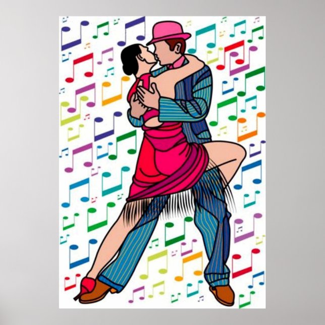 Deixe Tango Poster (Frente)