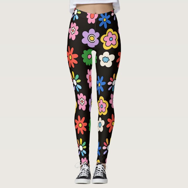 Deixem-me louvar leggings levantadas (Frente)