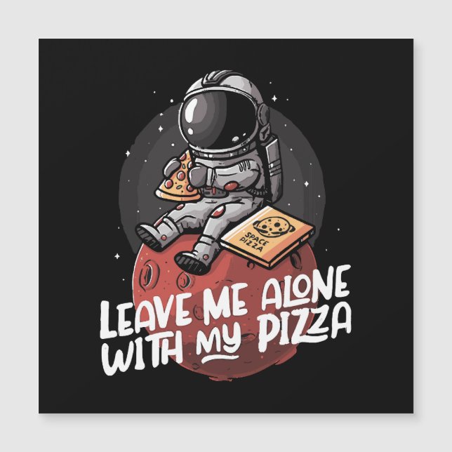 Deixem-me Sozinho Com a Minha Pizza (Frente)