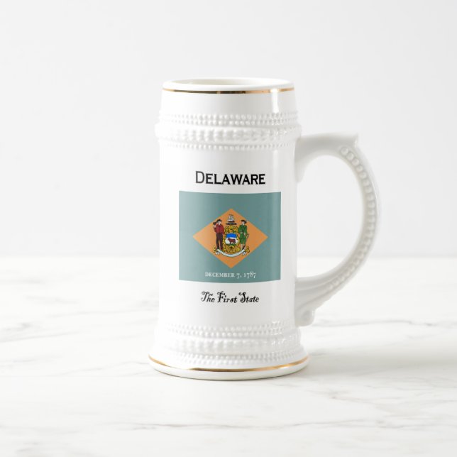 Delaware a primeira caneca de cerveja da cerveja (Direita)