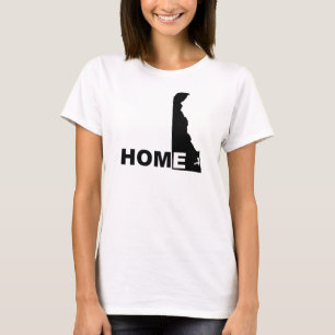 Delaware Casa Longe Da Camiseta Do Estado