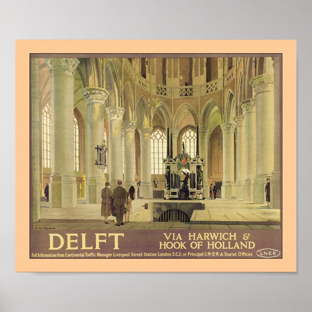 Delft LNER Poster (Frente)