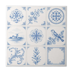 Delft Renascença Azul e Branco – Clássico e Modern