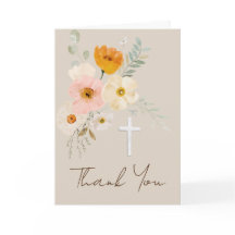 delicado Cartões de agradecimentos de eventos reli