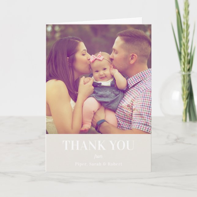 Delicar Cartões de agradecimentos de Foto de Ramif (Frente)