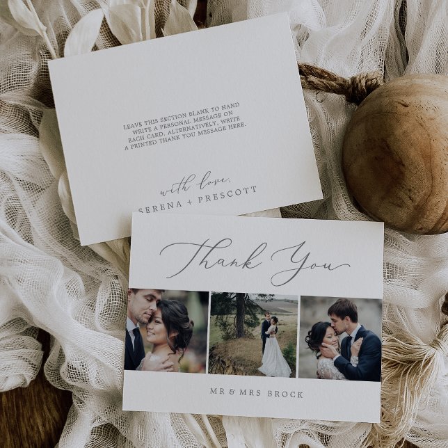 Delicar Cartões de agradecimentos Imprimível de Fo (Criador carregado)