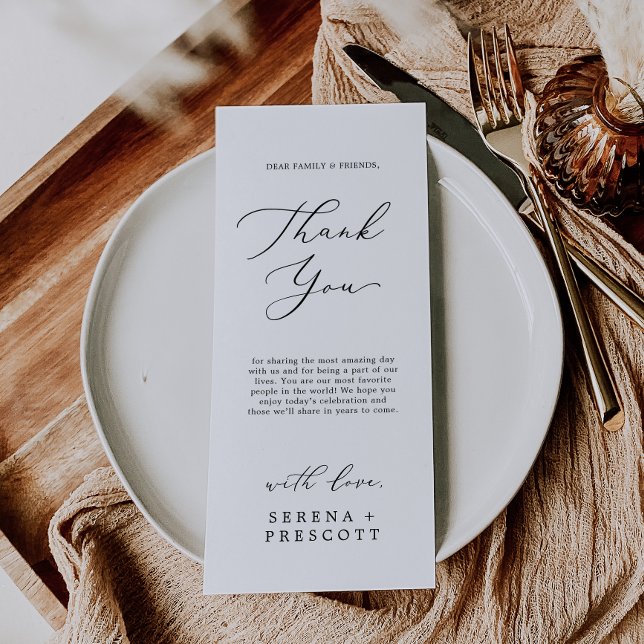 Delicar Chá De Caligrafia Obrigado Cartão De Recep (Criador carregado)