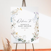 Delicar Chá de fraldas de Borboleta de Flor Selvag