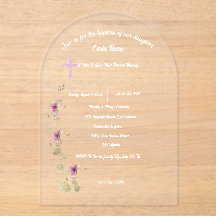 Delicar Elegance acrilato de baptismo