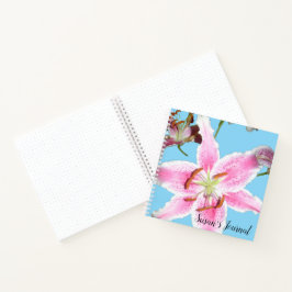 Delicar Flor Liloso Rosa em Aqua