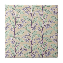 Delicar O Reverso Botânico M8 Grandes Plantas Roxo