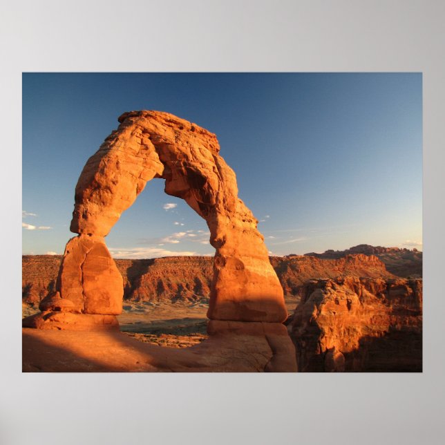 Delicate Arch Poster (Frente)