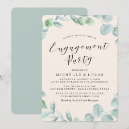 Delicate Wreath | Convite à Festa de noivado