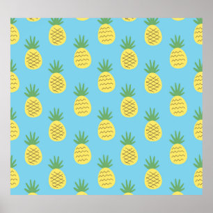 Delícia do abacaxi: Impressão de Fruta tropical