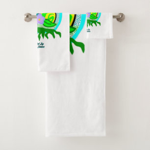 Delicioso conjunto de toalhas de banho de ovos de