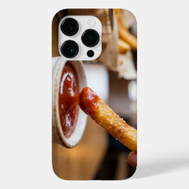 Delicious French Fry and Ketchup Dip iPhone Case