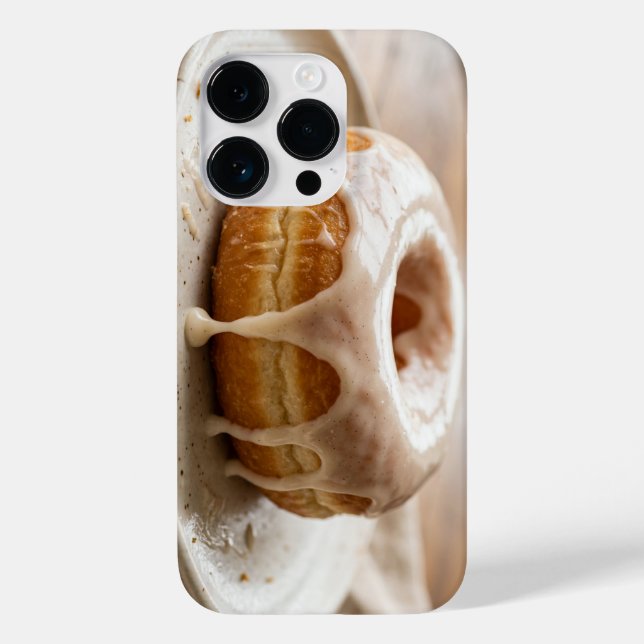 Delicious Glazed Donut Icing Drip iPhone Case (Verso)