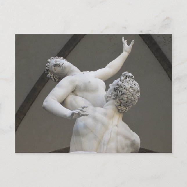 Della Signoria da praça, cartão de Florença, (Frente)