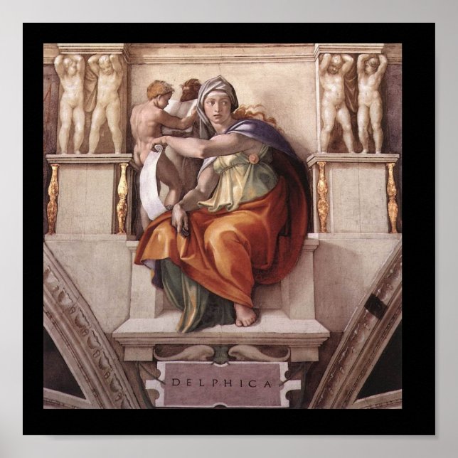 Delphic Sibyl Poster (Frente)