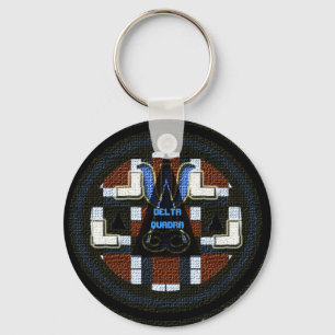Delta Quadra Socionics - chaveiro inspirada na tec