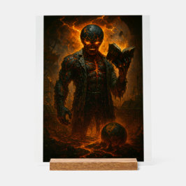 DELUSION Acrylic Sign