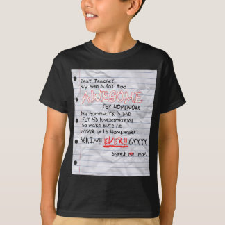 Demasiado impressionante para a camisa dos