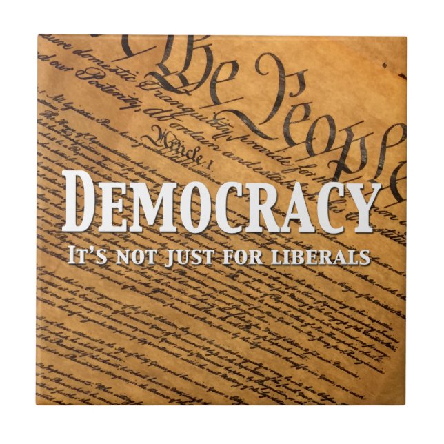 Democracia Não É Apenas Para Liberais (Frente)