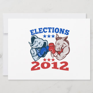 Democrat Donkey Republican Elephant Mascot 2012
