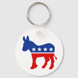 Democrata Donkey Chaveiro
