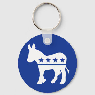 Democrata Donkey Chaveiro