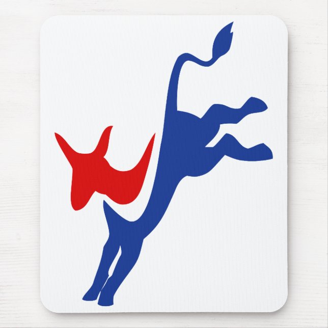 Democrata Donkey Mousepad (Frente)