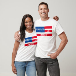 Democratas são uma camisa patriota