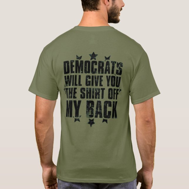 DEMOCRATAS VÃO DAR-LHE A CAMISA DE VOLTA (Verso)
