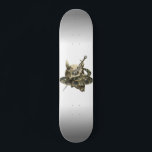 Demon Skull Python Cobra skateboard<br><div class="desc">Este design pode ser personalizado escolhendo a opção personalizar para adicionar texto ou fazer outras alterações. Se este produto tiver a opção de transferir o design para outro item, certifique-se de ajustar o design para o ajustado, se necessário. Entre em contato comigo em colorflowcreations@gmail.com se desejar usar este design em...</div>