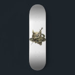 Demon Skull Python Cobra skateboard<br><div class="desc">Este design pode ser personalizado escolhendo a opção personalizar para adicionar texto ou fazer outras alterações. Se este produto tiver a opção de transferir o design para outro item, certifique-se de ajustar o design para o ajustado, se necessário. Entre em contato comigo em colorflowcreations@gmail.com se desejar usar este design em...</div>