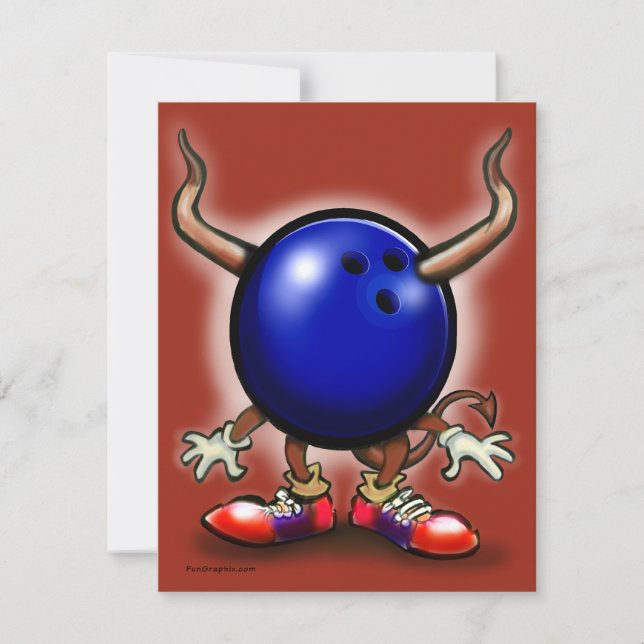 Demônio da boliche (Frente)