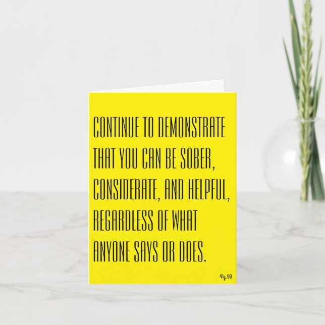 Demonstrar - Cartão de Nota (Frente)