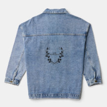 Denim Jacket Veste en jean pour femmes