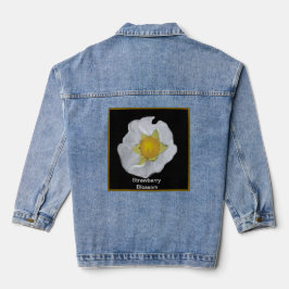 Denim Jaqueta Strawberry Blossom