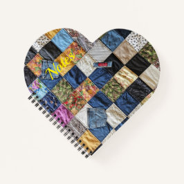 Denim Pocket Quilt Heart